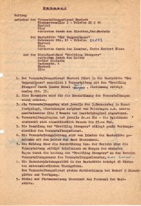 Historie Vertrag Wappenklause 